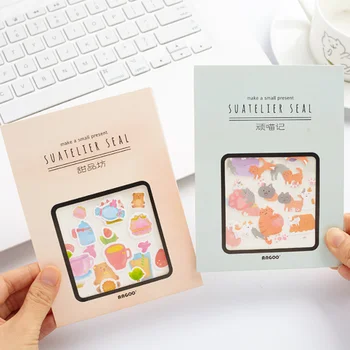 

22 Pcs/pack Kawaii Sweet Meow Decorative Washi Stickers Scrapbooking Stick Label Diary Stationery Album Stickers