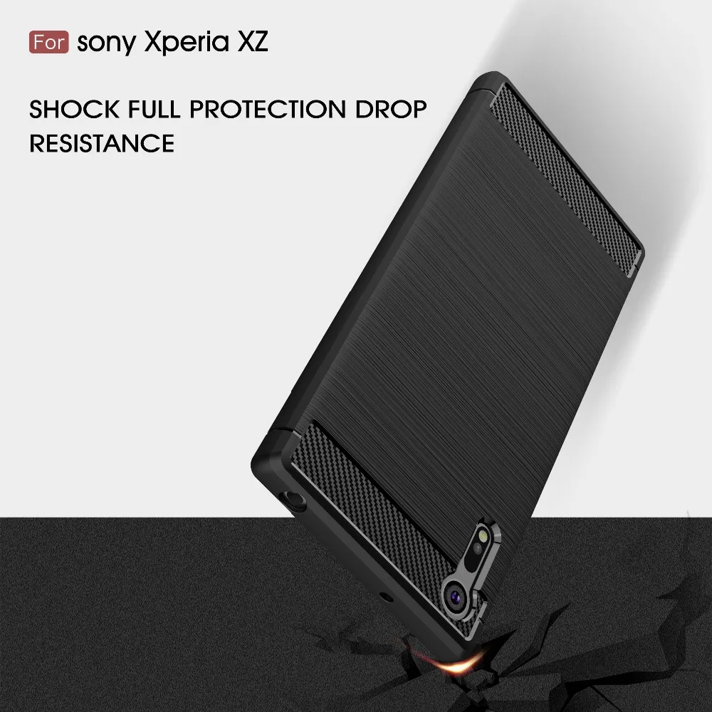 Nutbro la sFor coque Sony Xperia XZ F8332/Xperia XZs G8232 funda de silicona para estuche Fundas Sony Xperia XZ Dual F8332 caso 5,2\