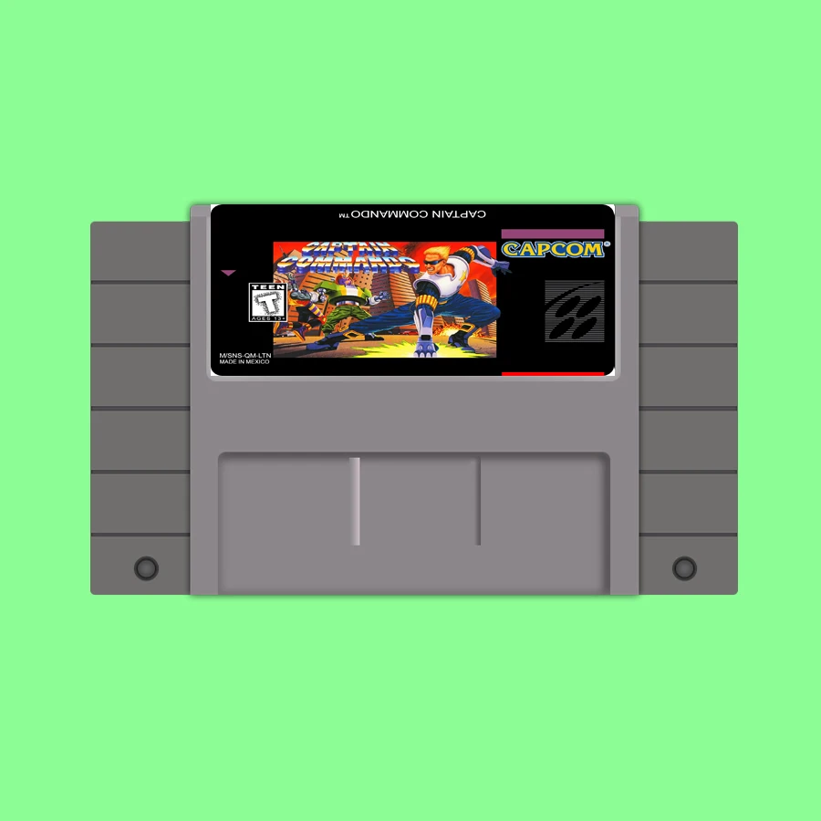 

New arrival 16bit super game card Captain Commando