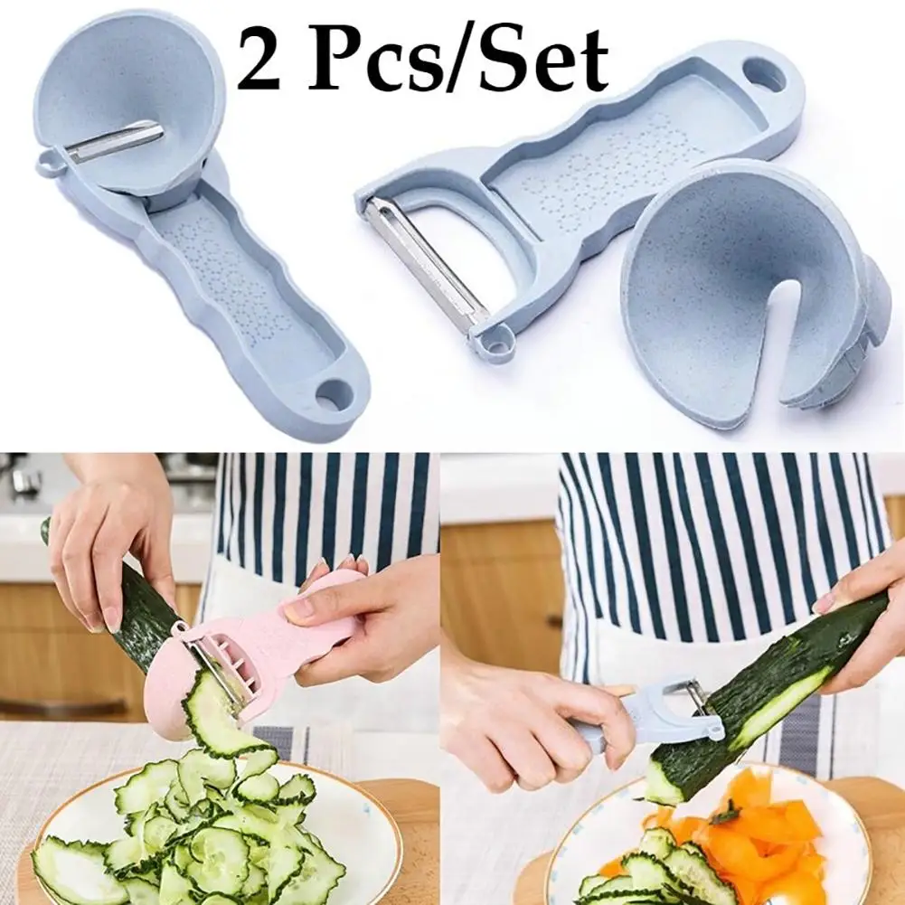 

1pc Multifunction Carrot Potato Fruit Rotate Peeler Vegetable Grater Slicer Kitchen Tools Supplies Hot