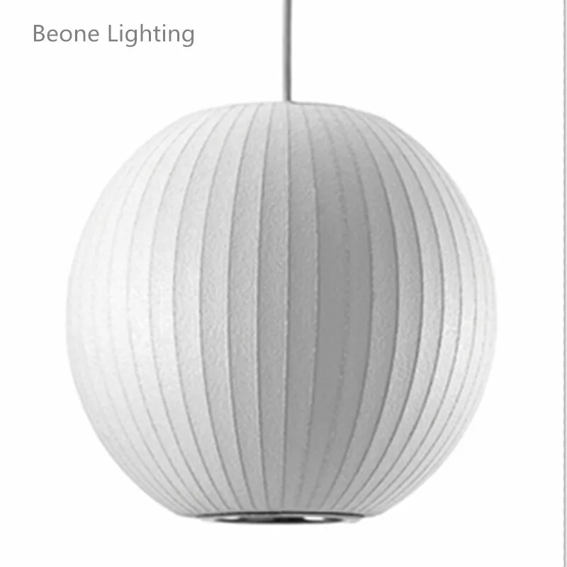 Bubble round ball white silk Pendant Lamp Light White Replica E27 Silk Pendant Light Pendant