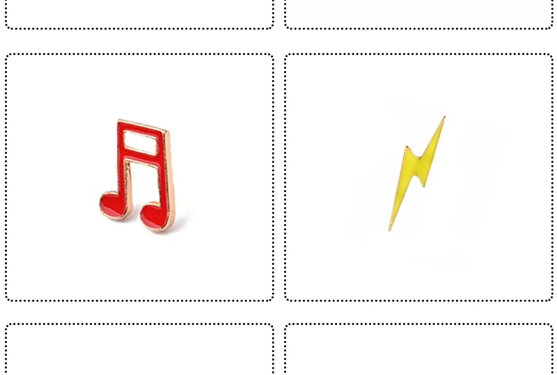 Интерес символ брошки Женская бижутерия Дети брошь милый музыкальный диалог потрясающий эмаль хиджаб булавки джинсовый Нагрудный значок
