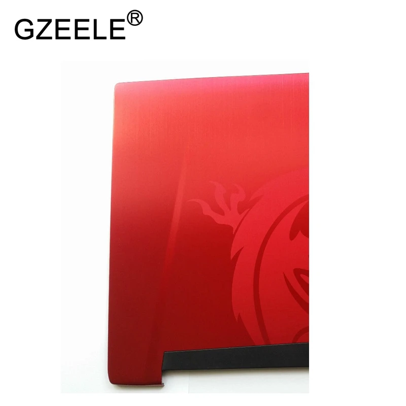 GZEELE Новая задняя крышка для ЖК-экрана для ноутбука MSI GT72 1781 1782 GT72S GT72VR MS-1781A MS-1781 задняя крышка для ЖК-экрана Верхняя Крышка корпуса - Цвет: red