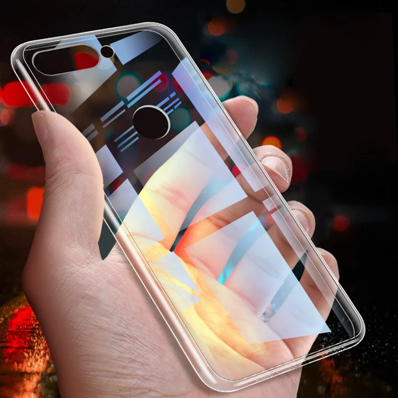 

Clear Transparent Huawei honor 10 lite Case For Huawei y6 2018 Fundas TPU Cover For Huawei y5 y7 prime 2018 Case Silicon 100%