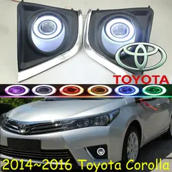 2014 ~ 2015 Corolla туман, Бесплатная доставка! corolla фар, Camry, Hiace, Тундра, Сиена, Yaris; corolla день лампа