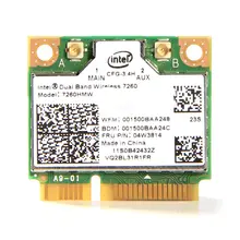 Беспроводной адаптер карта для Intel Dual Band 7260HMW AC Bluetooth 4,0 беспроводной Wi-Fi карта для lenovo thinkpad IBM Fru 04W3814