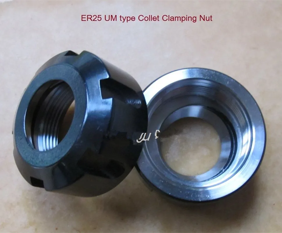ER25 UM Type Collet Clamping Nut For CNC Milling Collet Chuck Holder Lathe