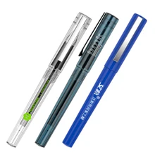 200 шт/партия пластиковая гелевая ручка прозрачная на заказ ручка с названием компании красочная для рекламного подарка Пользовательский логотип