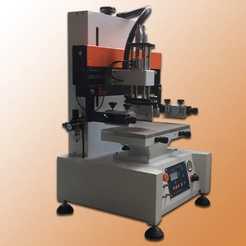 

auto screen printing machine, flat label silk screen printer