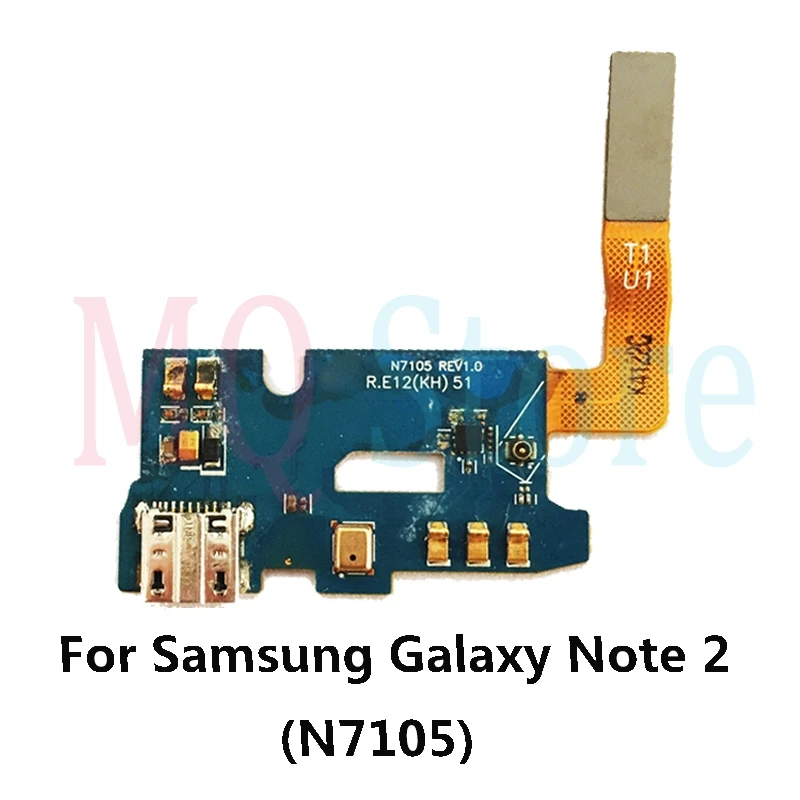 Для Samsung Galaxy Note 2 N7100 N7102 N7105 usb разъем для зарядки док станция гибкий кабель с