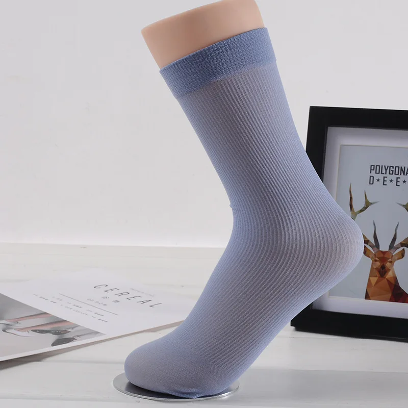 

5pairs/lot Men's Socks Long Casual Dress Bussiness Crew Socks for Man Elastic Comfortable Breathable Socks Mens Meias Homem