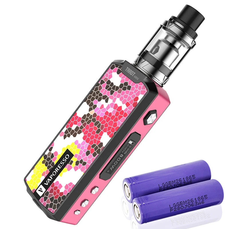 

Vaporesso Tarot Mini 80W TC 0.91'OLED Atomizer Starter Kit with 2ml Tank ECO Coil - Pink