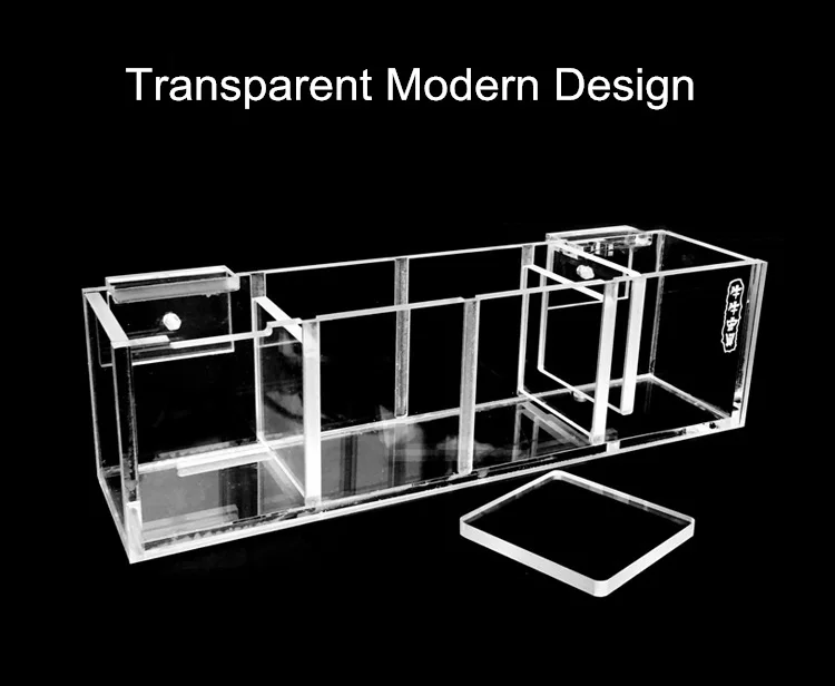Аквариум Mutifunctional внешний фильтр коробка аквариум фильтр коробка без водяного насоса увеличение кислорода фильтр для воды акрил FA016