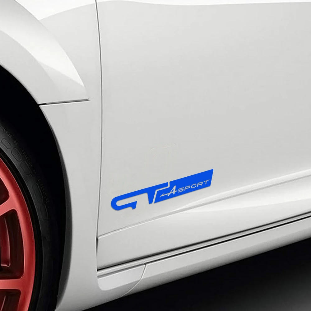 Наклейка на дверь и гоночную сторону автомобиля наклейка для Renault Sport Clio Megane Logan