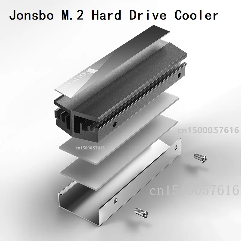 Jonsbo M.2 кулер для жесткого диска M.2 твердотельный диск 2280 алюминиевый радиатор