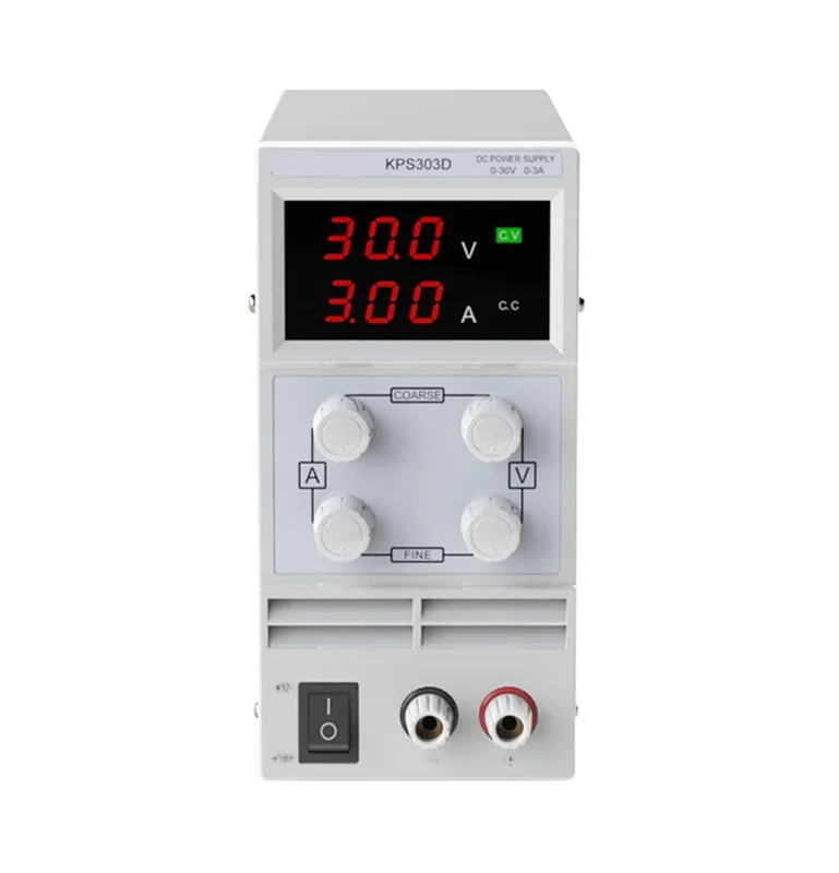 

Mini LED Digital Adjustable DC Power Supply 0~30V 0 - 3A high Precision Double Display Switching Power Supply EU Plug 110V/220V