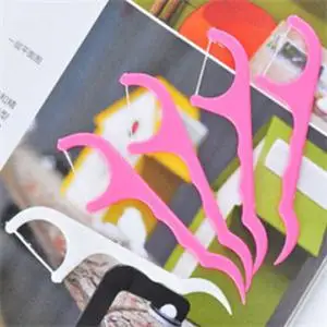 

25pcs Disposable Teeth Cleaning Oral Care Interdental Brush Teeth Stick Toothpicks Floss Pick Dental Flosser