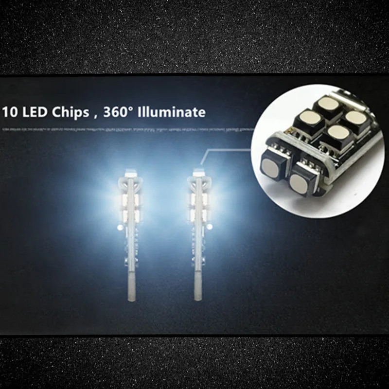 GOOGION T10 W5W RF Control RGB Led Автомобильные огни для зазора LED 194 168 лампочка с дистанционным