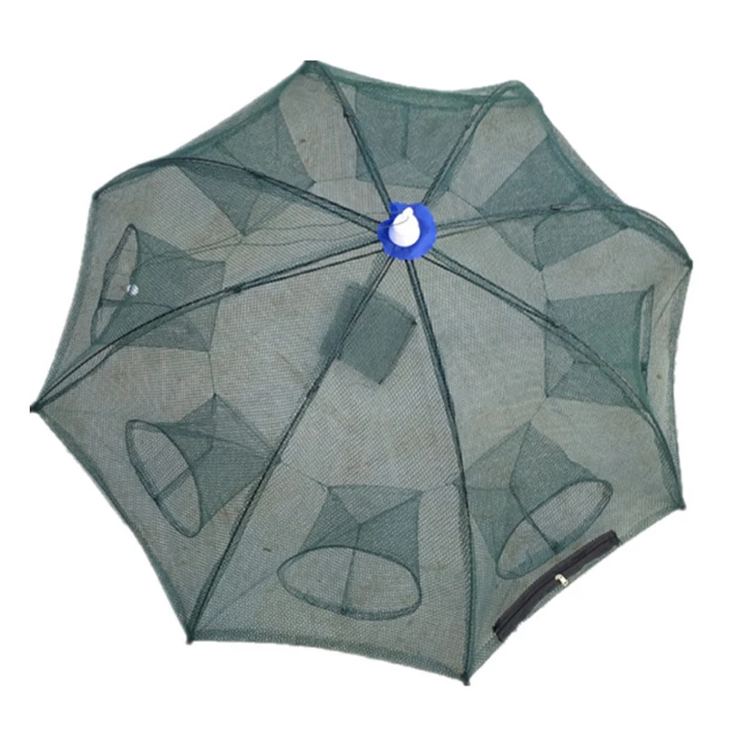 Porous Fully automatic fishing net folding portable fish network