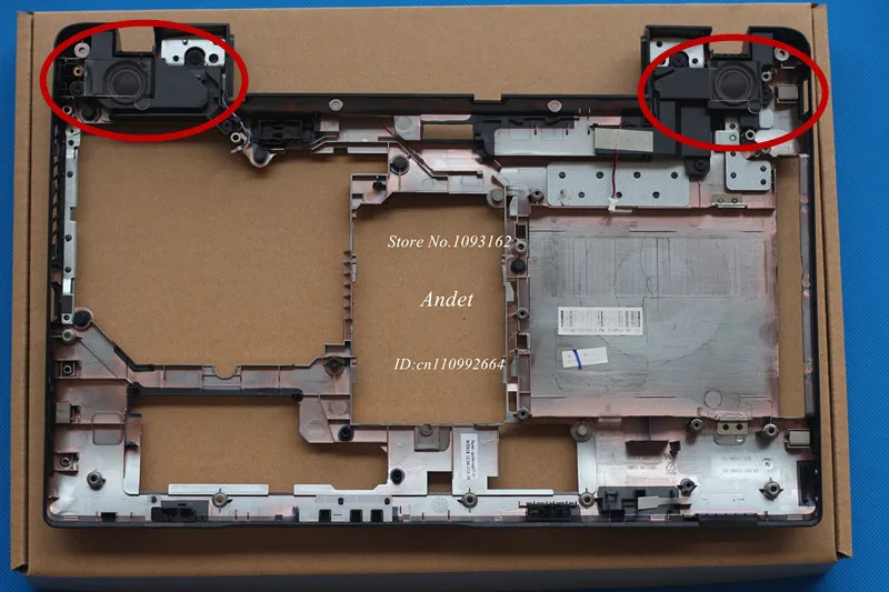 Чехол для задней части корпуса для lenovo Ideapad Z570 Z575 Нижняя крышка основания нижний регистр с Динамик 31049310 31049311 - Цвет: with Speaker