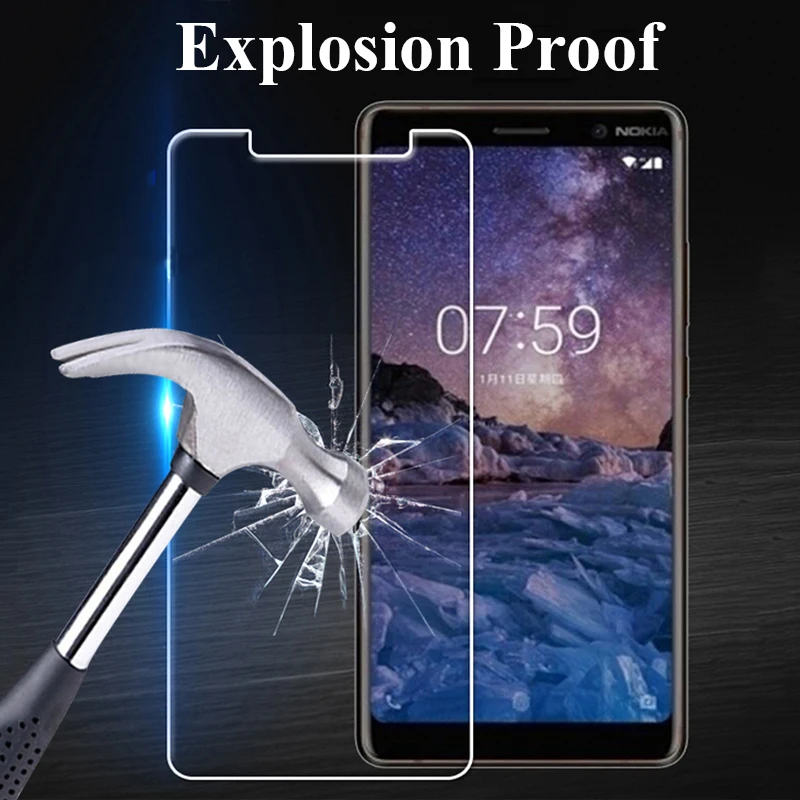 Для Nokia 6 Glas Защитное стекло для 3 2 5 8 Nokia2 Nokia3 Nokia5 Nokia6 Nokia8 Защитная пленка