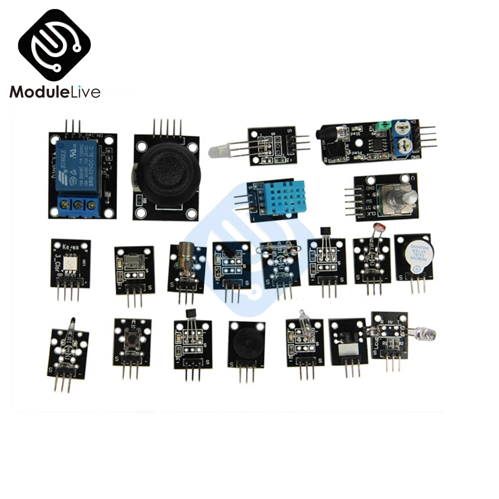 Комплект модулей датчиков Ultimate 37 в 1 для Arduino MCU образование Raspberry Pi|kit for arduino|kit kitskit
