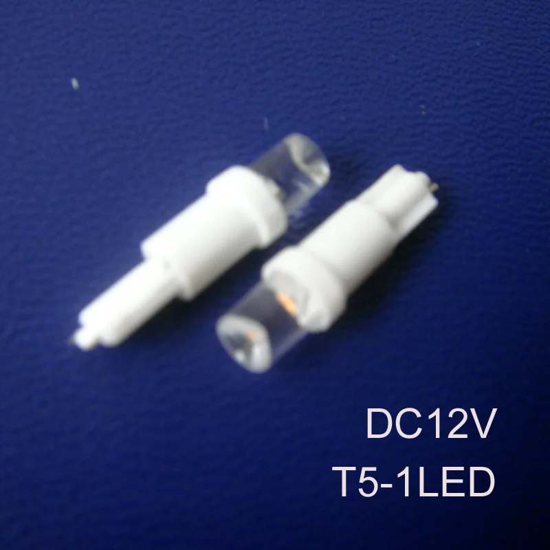 

High quality 12V T5 Car led Instrument light,Auto w3w wedge Warning light Signal light,Indicator Lamp free shipping 10pcs/lot