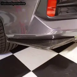 Для Honda Civic Carbon Fiber Автомобильный задний разветвитель фартук отделка 2015 2016 2017