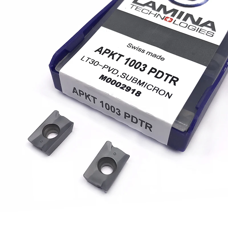 

APKT1003PDTR LT30 Carbide inserts Milling Turning Tools APKT1003 Cutting Tool CNC Lathe cutter