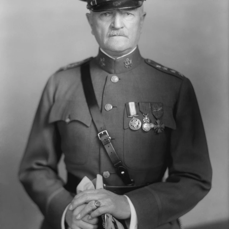 Vintage World War One photo of General John J. Pershing Poster Print (24 x 32)