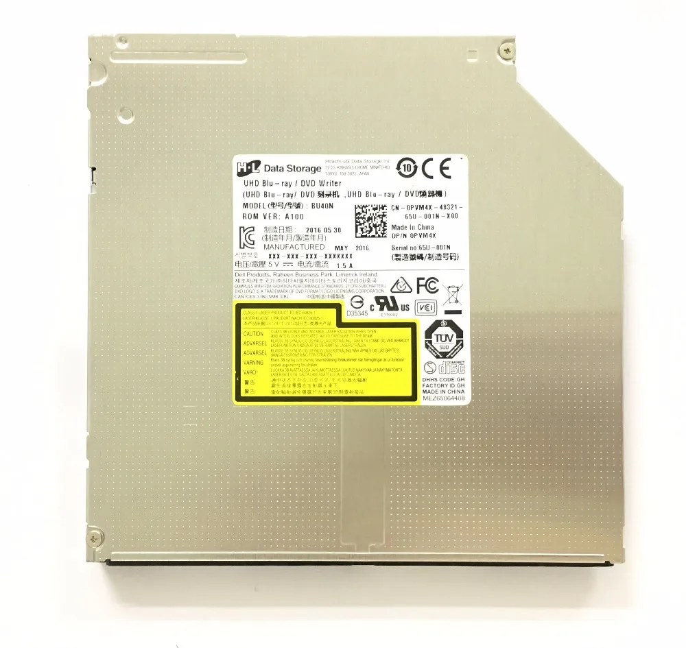 Для ноутбука LG HL BU40N 4K Ultra HD UHD 6X 3D Blu ray Writer BD RE SL DL TL QL 4X BXL 100 ГБ 128 Bluray тонкий SATA