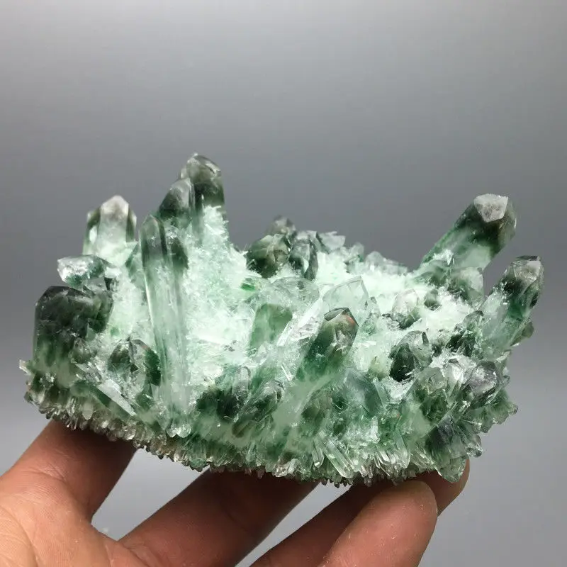 Buy BEST!! Rare New NATURAL Green Ghost Quartz Crystal