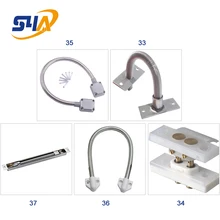 Скрытая дверная петля из нержавеющей стали для врезного монтажа