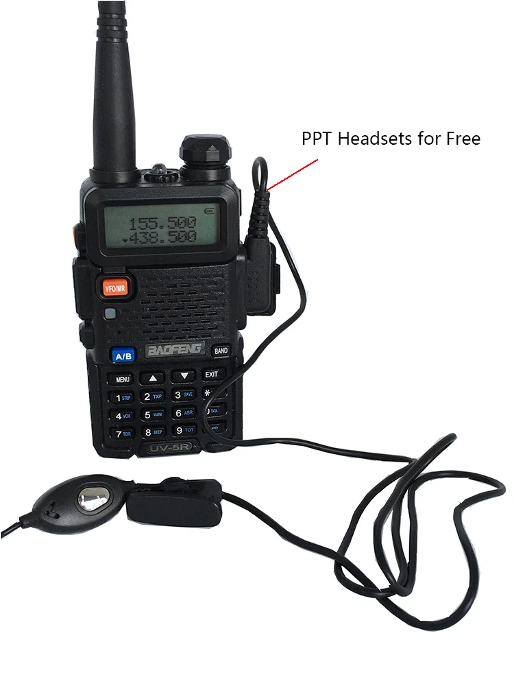 10 шт. FM VOX cb ham Радио hf VHF UHF двухдиапазонный Uv5r Baofeng для мобильного двухстороннего