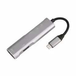 USB 3,1 Тип C 5 в 1 Многофункциональный Док-станция для расширения 4 К HDMI USB3.1 Интерфейс с Secure Digital карты памяти/ TF Card Reader