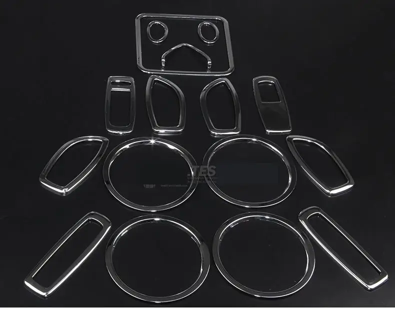 

Car styling The car chrome modified 16 piece for Plating decoration for 2009-2016 Renault Koleos Automotive interior decorative