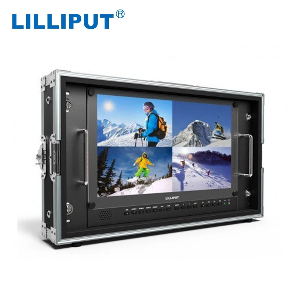 LILLIPUT Новый 15 6 дюймовый экран 3840x2160 4x4K HDMI 3G SDI Радионяня и выход с HDR 3D LUT Цветовая