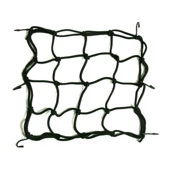 

Motorcycle Luggage Net Bike 6 Hooks Hold down Fuel Tank Luggage Mesh Web Bungee Black Motorcycle Bike 6 Hooks Tank Car styling