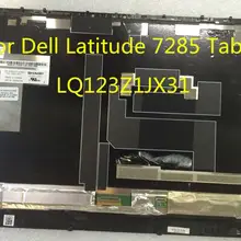 Для Dell Latitude 7285 планшет 12," сенсорный экран светодиодный ЖК-дисплей в сборе LQ123Z1JX31