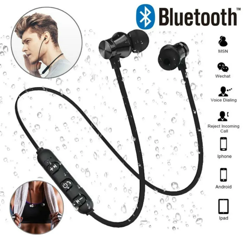 

RAVI XT11 Magnetic mini Wireless Earphone with Mic For iPhone Samsung In-ear Bluetooth Earphones Noise Reduction Sports Headsets