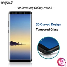 WolfRule sFor Glass Samsung Galaxy Note 8 Screen Protector Tempered Glass For Samsung Galaxy Note 8