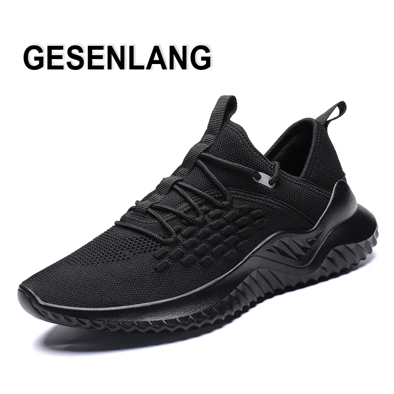 

Summer Men Sneakers Sports Running Shoes Breathable Anti-slip Light Jogging Sneakers For Men Wearable Outdoor Walking Male Shoes