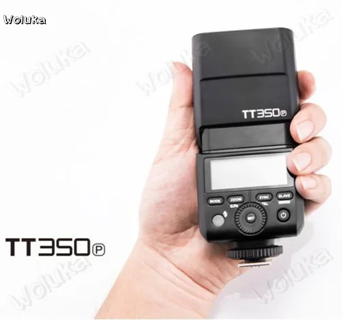 Godox TT350P SLR Flash TTL Auto Flash Built- in 2.4G High Speed Synchronous 1 / 8000 S CD50 T07