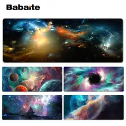 Babaite высокое качество космическая геймерская игра коврики защелка для мыши Размер для 300*900*2 мм и 400*900*2 мм дизайнерский коврик для мыши