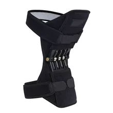 1PC Breathable Non-slip Lift Joint Support Knee Pads Powerful Rebound Spring Force Knee Booster