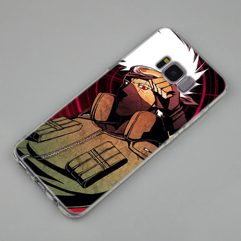 Аниме Наруто Какаши Мягкий силиконовый чехол для Samsung Galaxy Note 10 Plus 5 S8 S9 S10 5G S6 S7 Edge S5