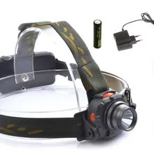 Портативный Открытый Cree XPE Q5 500lm 3-Режимы 5 Вт AAA/18650 Пластик индукции Сенсор Светодиодные фары фара факел+ Батарея+ Зарядное устройство