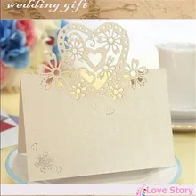 40pcs Laser Cut Place Cards Wedding Name Cards Guest Name Place Card Wedding Party Table Decoration