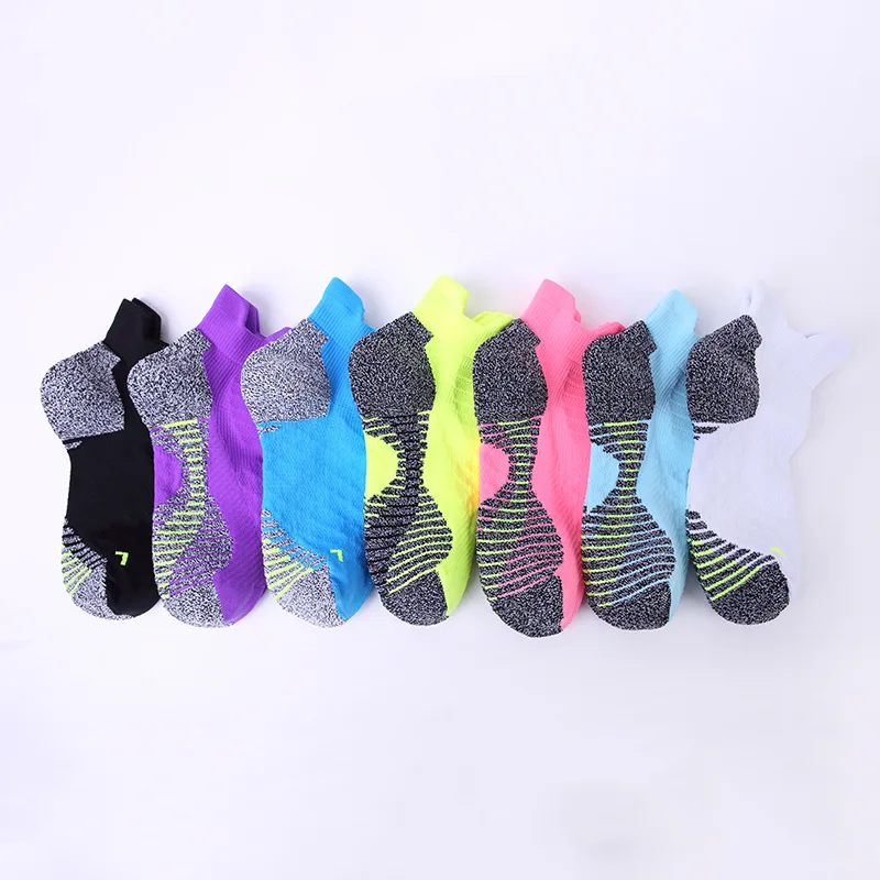Brothock thickening sports socks towel bottom slip breathable outdoor running Breathable men basketball socks hiking