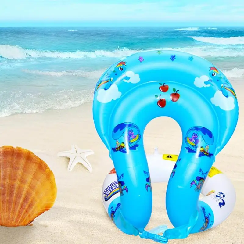 Летние Детские плавающие кольца для плавания, ПВХ надувные плавающие сиденья для плавания, безопасная водная игрушка для малышей, надувной бассейн, плавающие водные забавные игрушки
